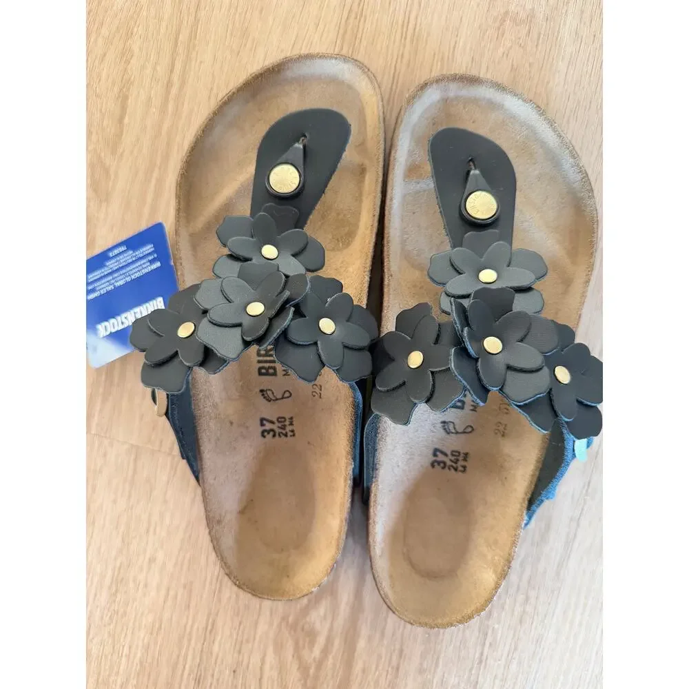 [NWT] Birkenstock Gizeh Flowers Sandals Size 37/6.5/7